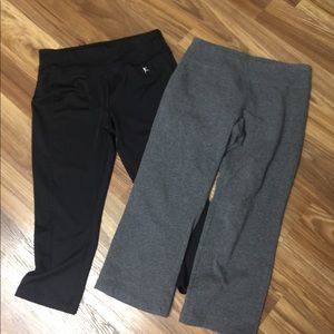 Lot of 2 women’s XS- S workout yoga capri